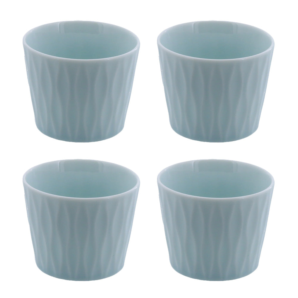AYA Sobachoko 3.1" Multi-Purpose Cups Set of 4 - Celadon