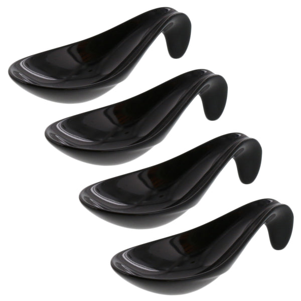 Amuse-Bouche Appetizer Spoon Set of 4 - Black – Zen Table Japan