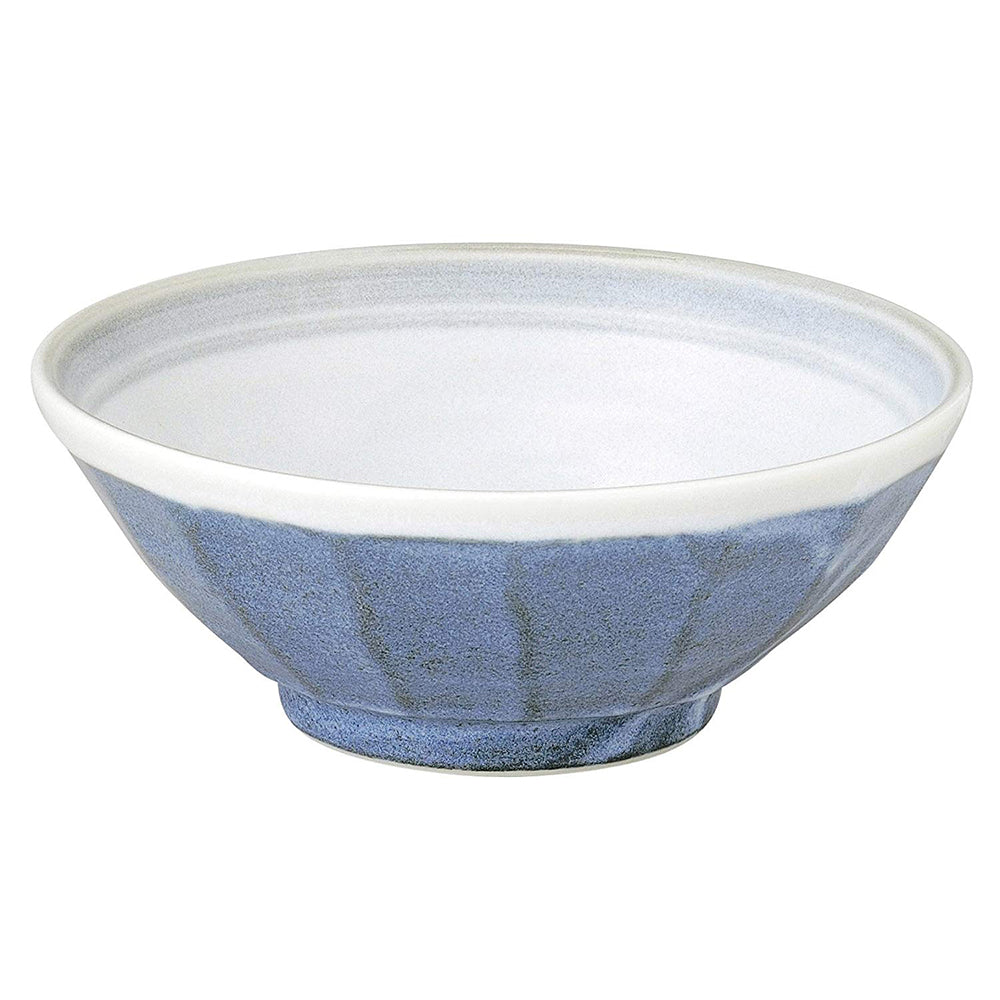 48 oz Ramen, Donburi Bowl Night Snow (Yukiyoi) Scraped Bowl