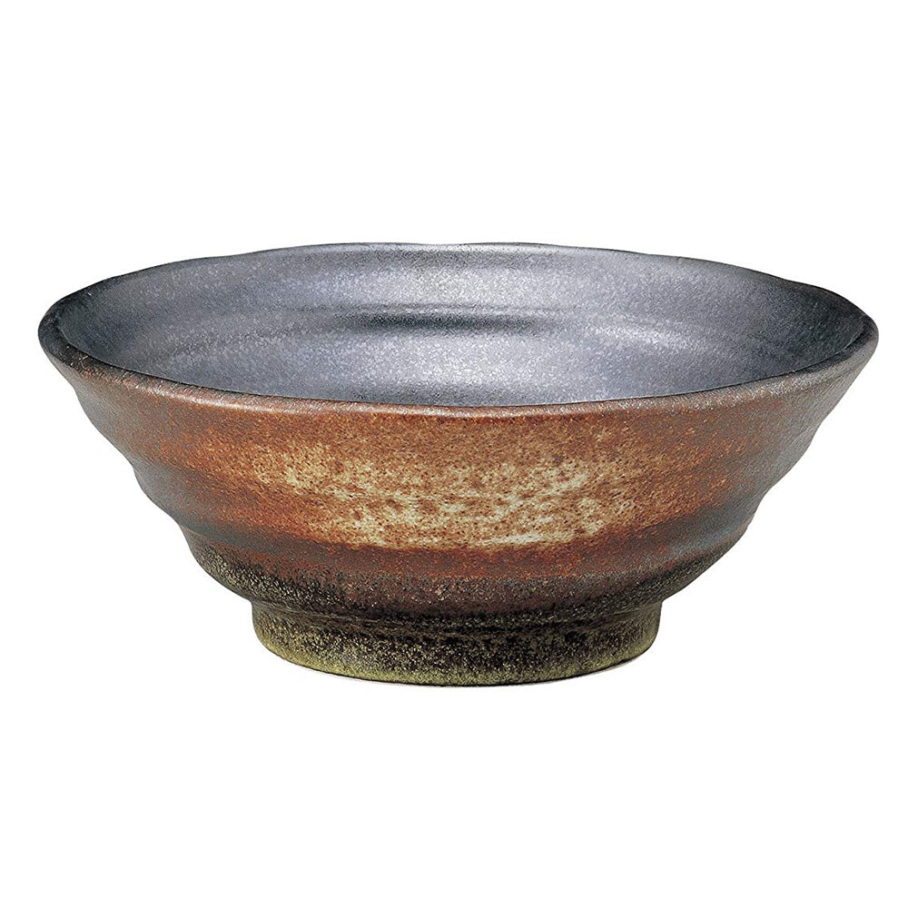43 oz Ramen, Donburi Bowl Artistic Brown Color with Uneven Surface