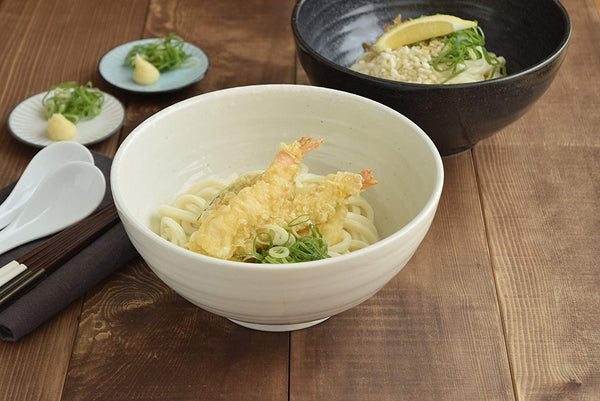 Extra Large 64 oz Sanuki Udon Donburi Ramen Bowl White – Zen Table