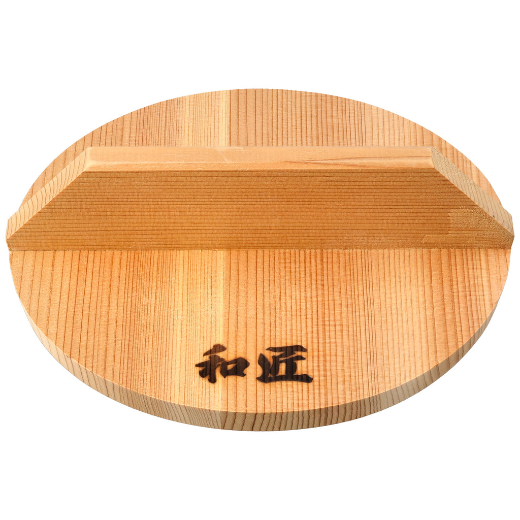 WASHO Kiso Sawara Japanese Cypress Wooden Drop Lid Otoshibuta