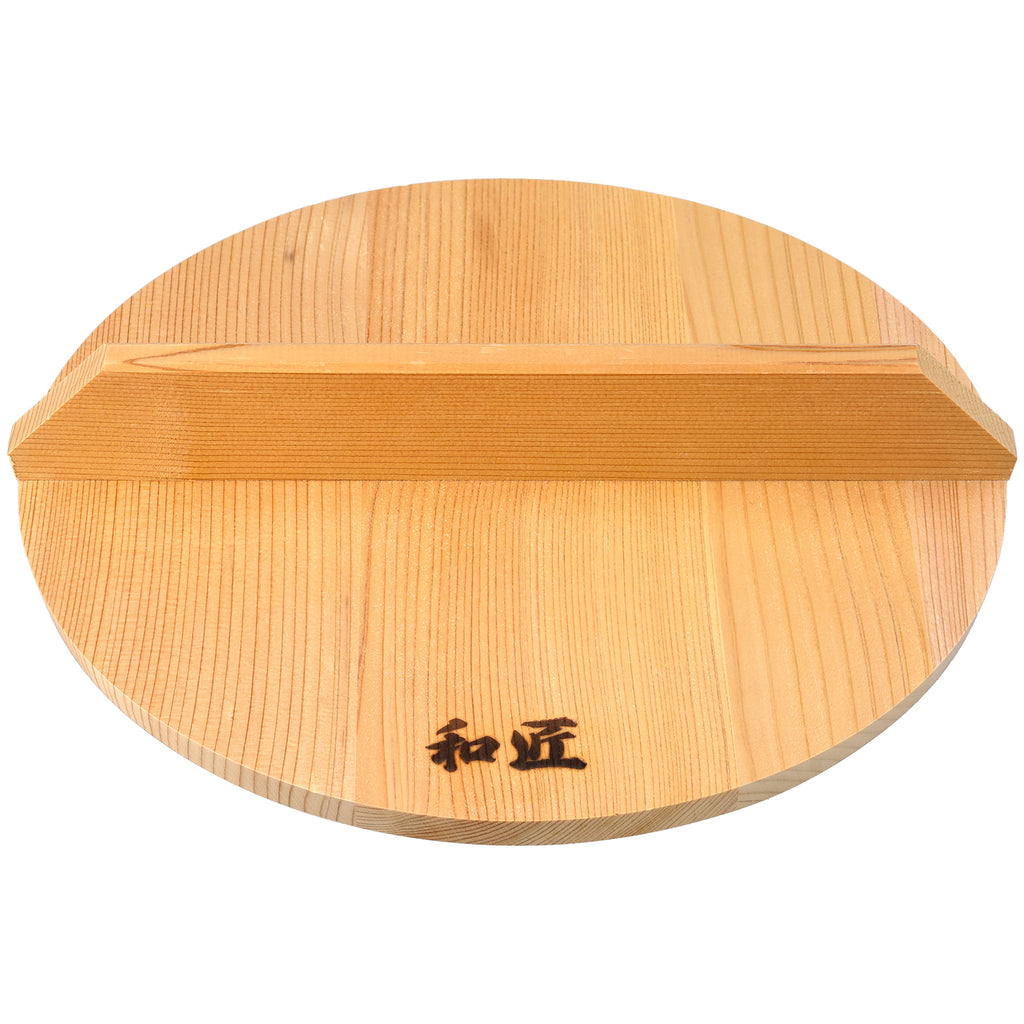 WASHO Kiso Sawara Japanese Cypress Wooden Drop Lid Otoshibuta