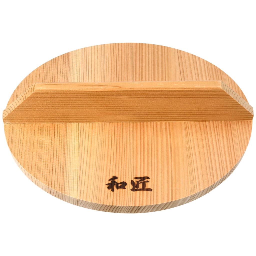 WASHO Kiso Sawara Japanese Cypress Wooden Drop Lid Otoshibuta