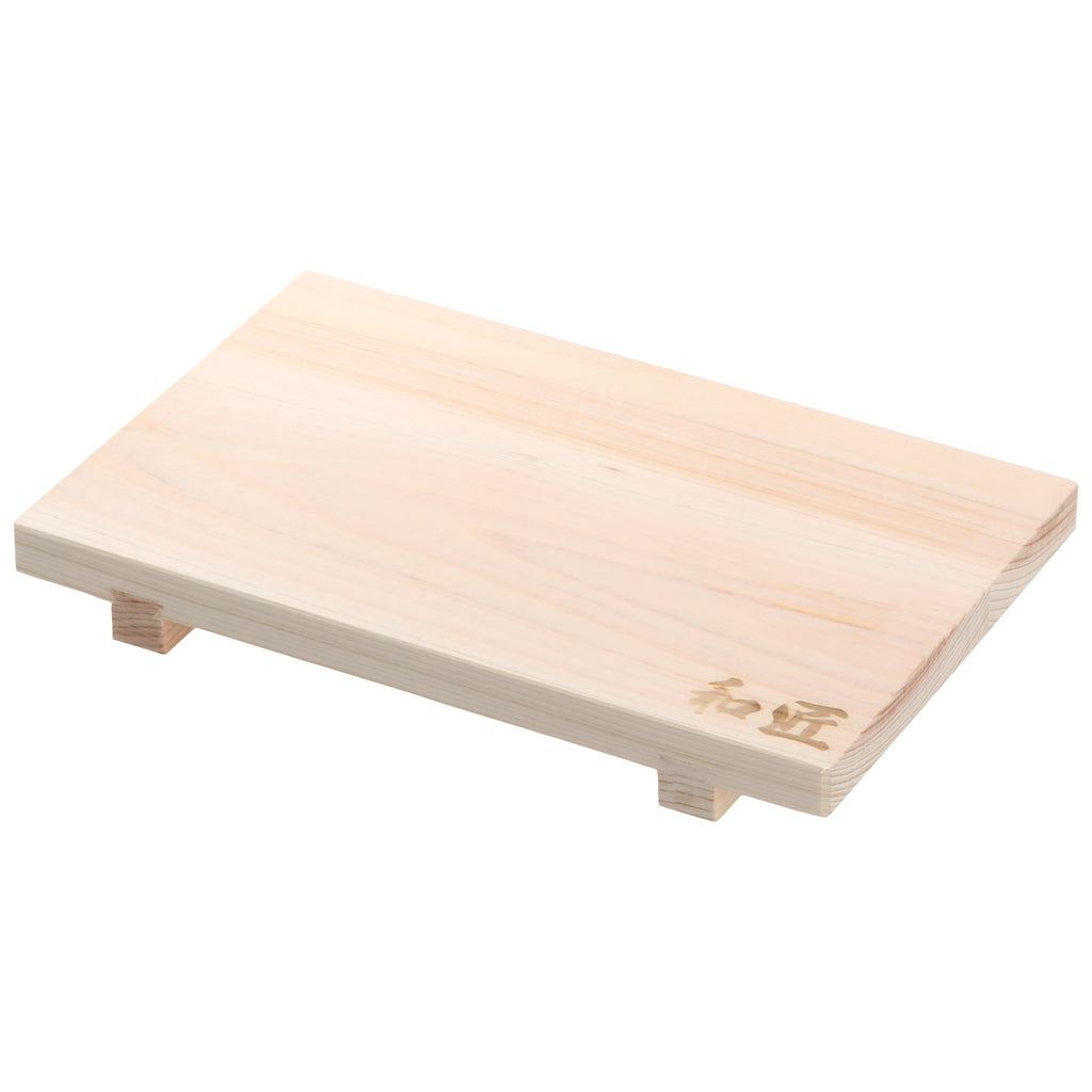 WASHO Hinoki Japanese Cypress Sushi Geta Serving Board