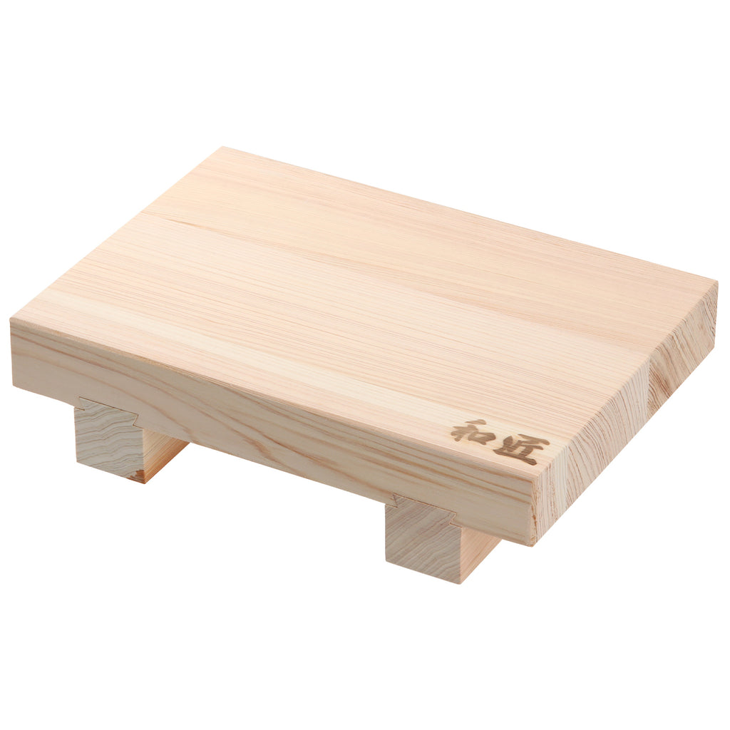 WASHO Hinoki Japanese Cypress Sushi Geta Serving Board