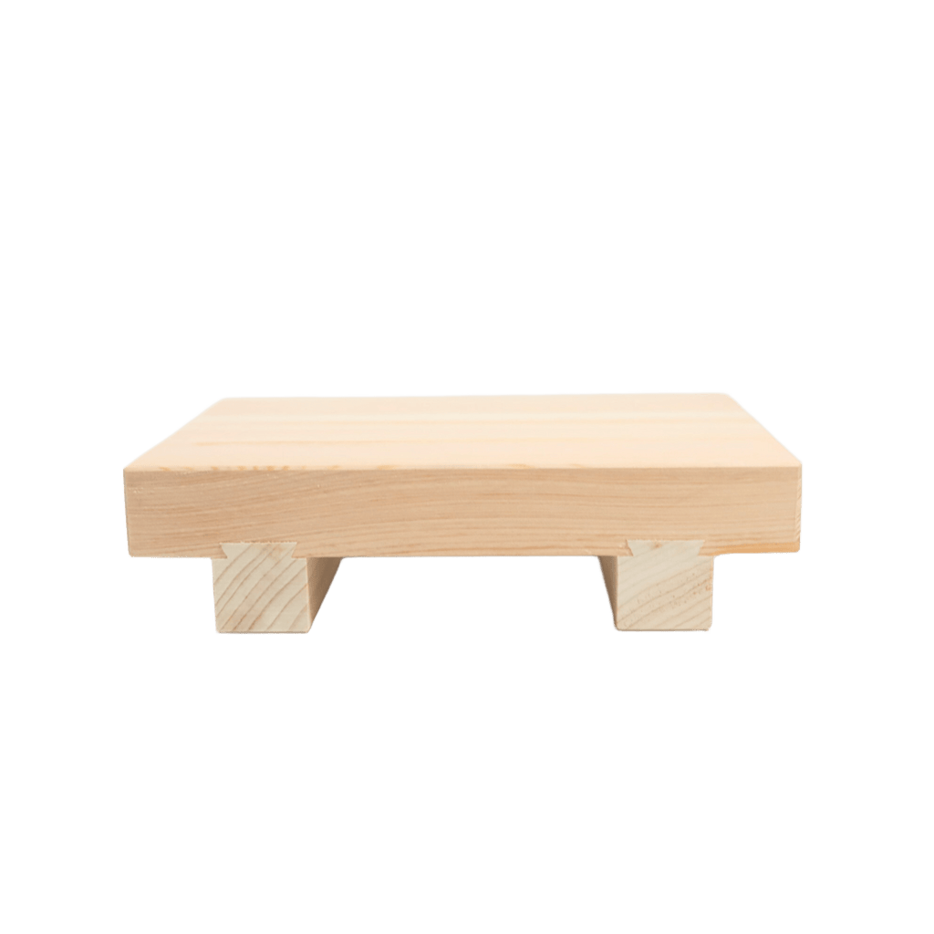 WASHO Hinoki Japanese Cypress Sushi Geta Serving Board