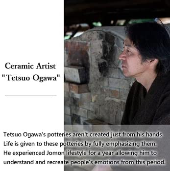 Ogawa Kiln Oribe 5.9" Climbing Plant Themed Appetizer Plate - Tsurukusa