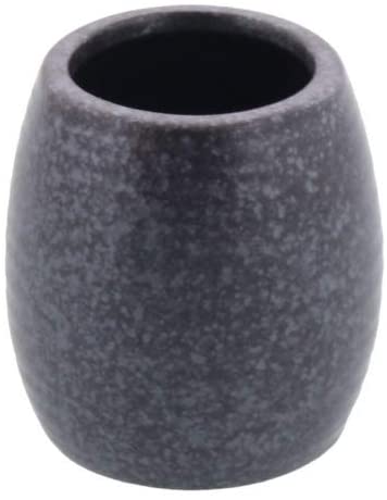 Porcelain Toothpick Holder - Silver/Black