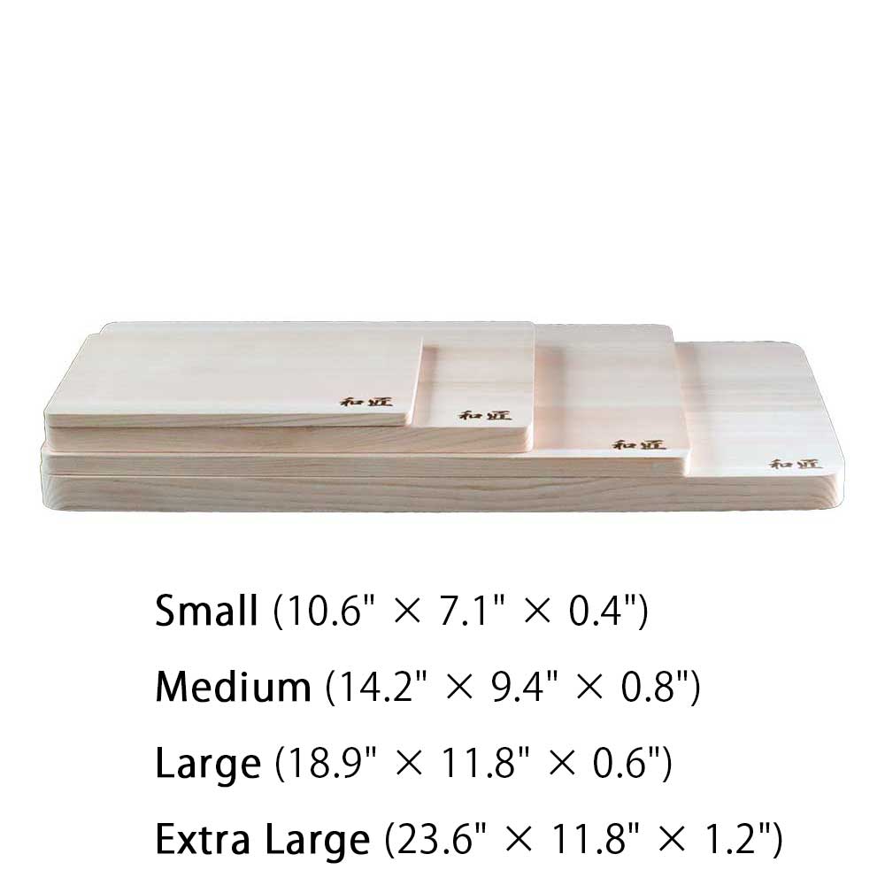 WASHO Hinoki Japanese Cypress Premium Cutting Board