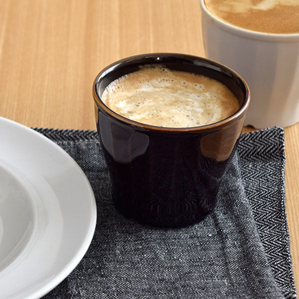 Black Groove Mug Set of 4
