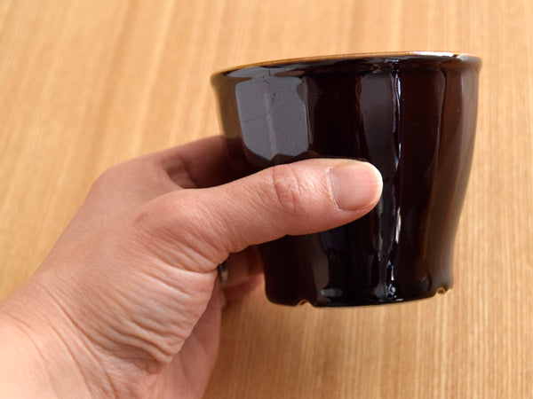 Black Groove Mug Set of 4