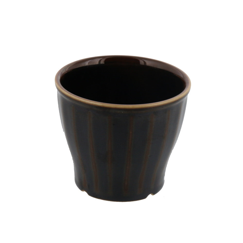 Black Groove Mug Set of 4