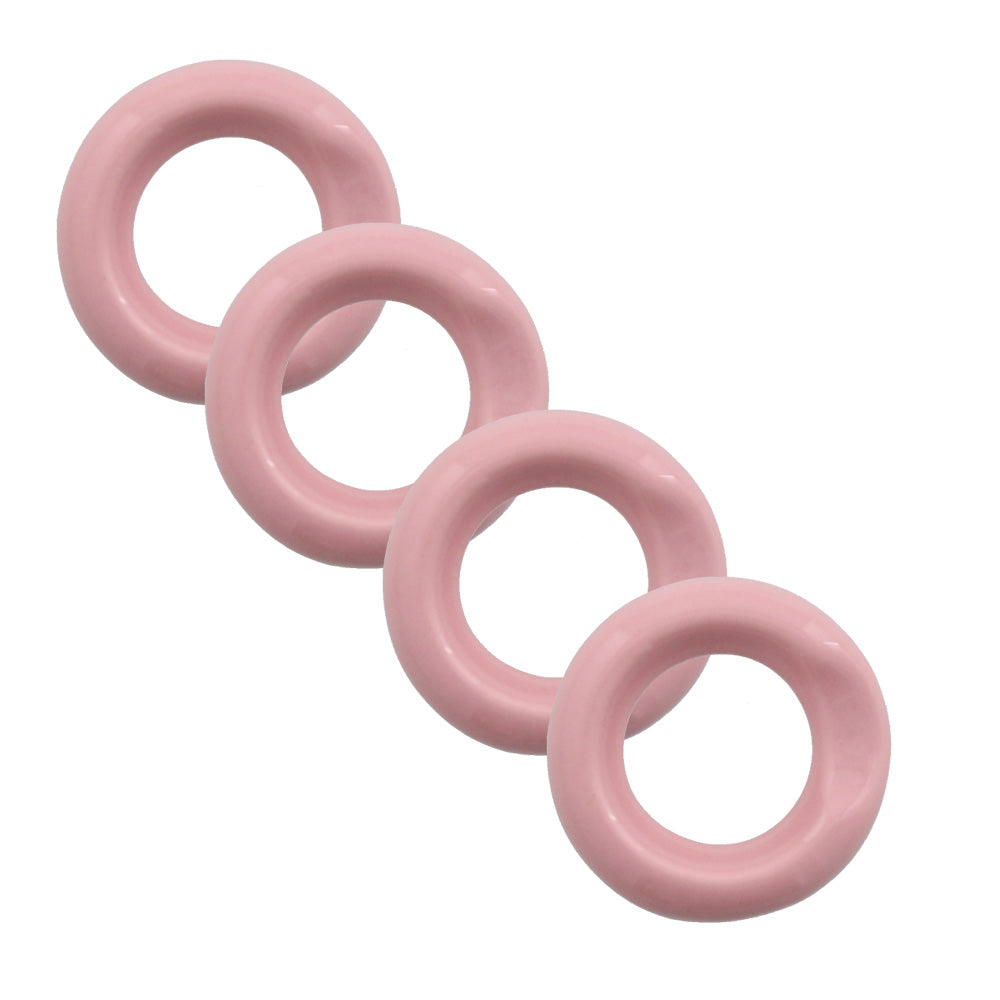 Donut Shaped Chopstick Rest Set of 4 - Pink