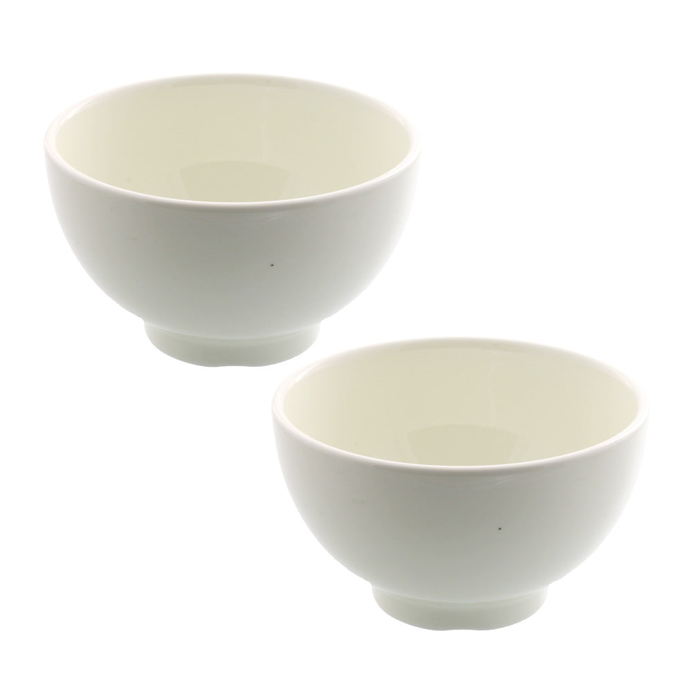 Café Au Lait Bowl Set of 2 - Cream