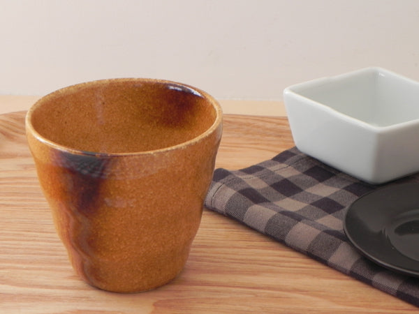 Authentic Japanese Mug Set of 4 - Brown