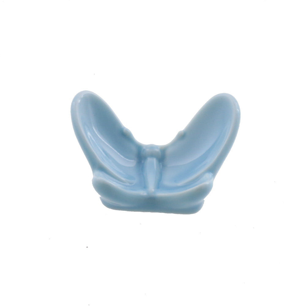 Pastel Blue Chopstick Rest Set of 4 - Butterfly