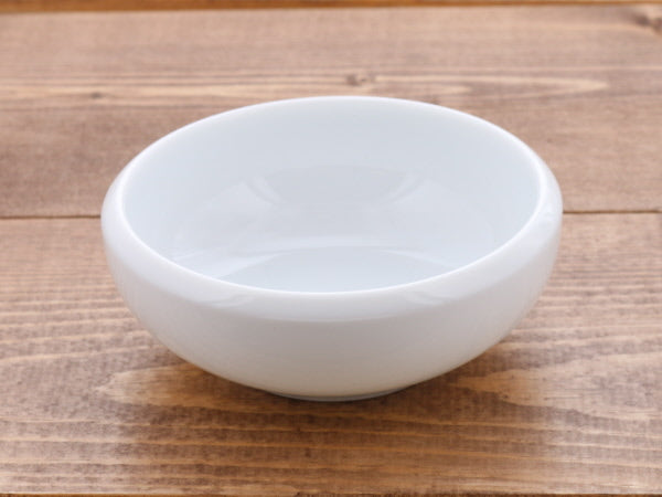 Small Round Shallow Bowl Set of 4 - White