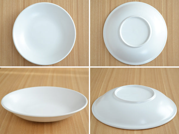 White Pasta Plate Set of 2 - Large