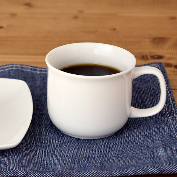 Small Coffee Mug Set of 4 - White