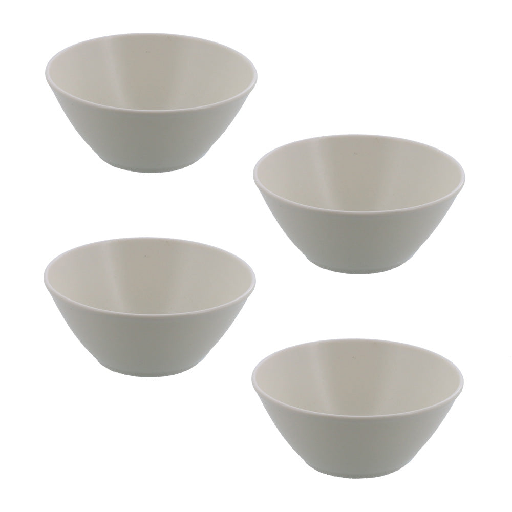 4.3" Lightweight Kobachi Bowls Set of 4 - White