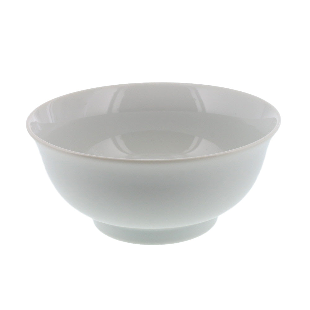 Large 33 oz Simple Stylish White Bowl for Ramen, Donburi