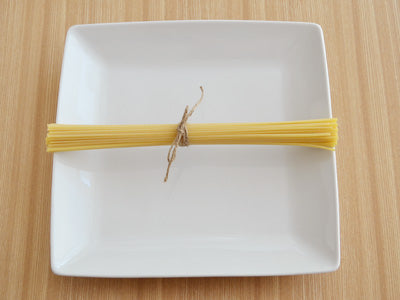 Extra Large White Square Plate