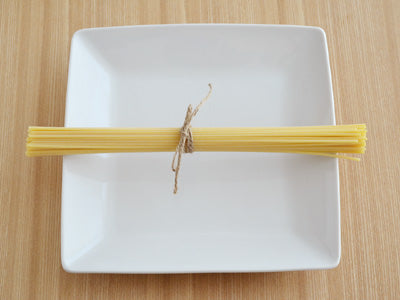 Large White Square Plate Set of 2