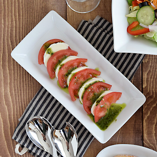 STUDIO BASIC Original Rectangular Appetizer Plate Set of 4