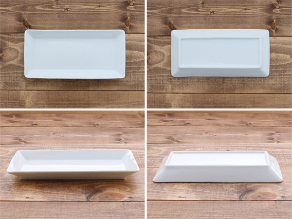 STUDIO BASIC Original Rectangular Appetizer Plate Set of 4