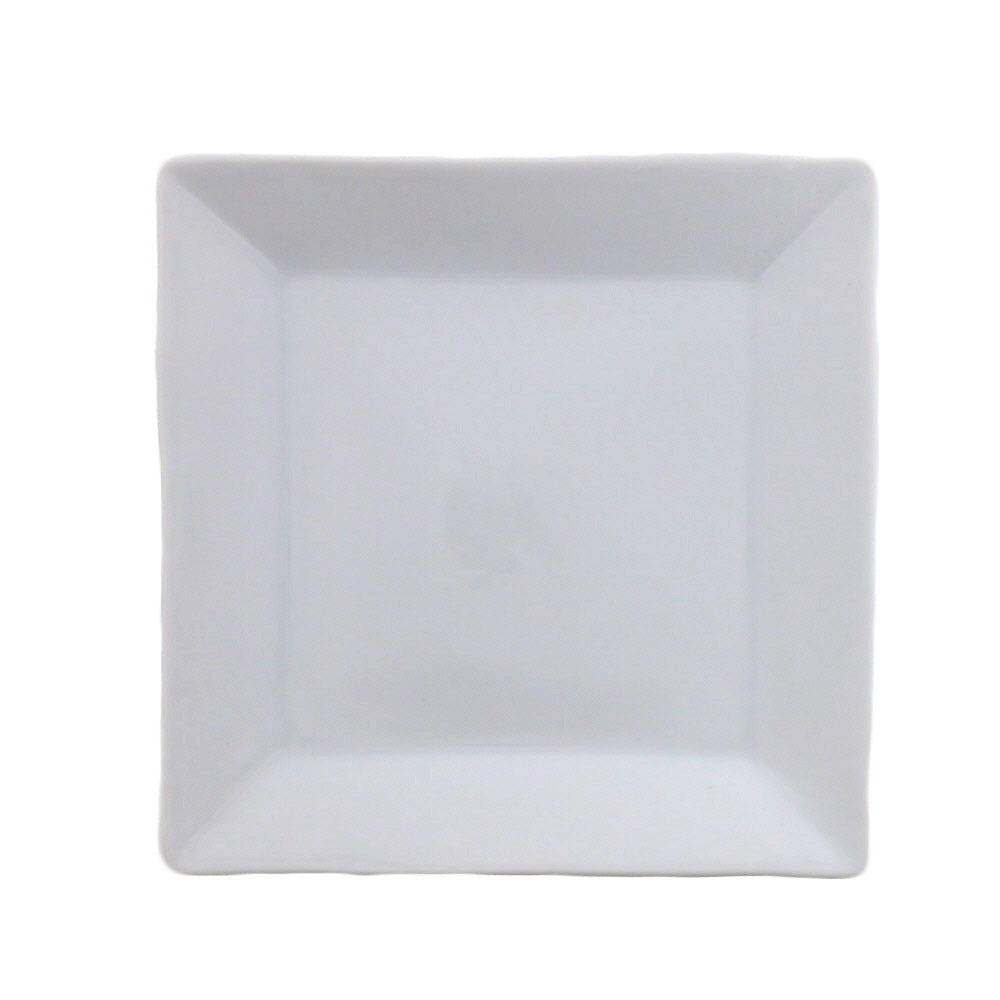 STUDIO BASIC Original White Square Plate Set of 2 - Medium