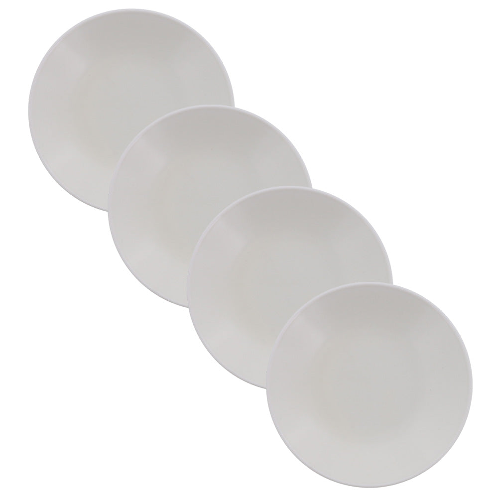 5.3" Lightweight Dessert Plates Set of 4 - White