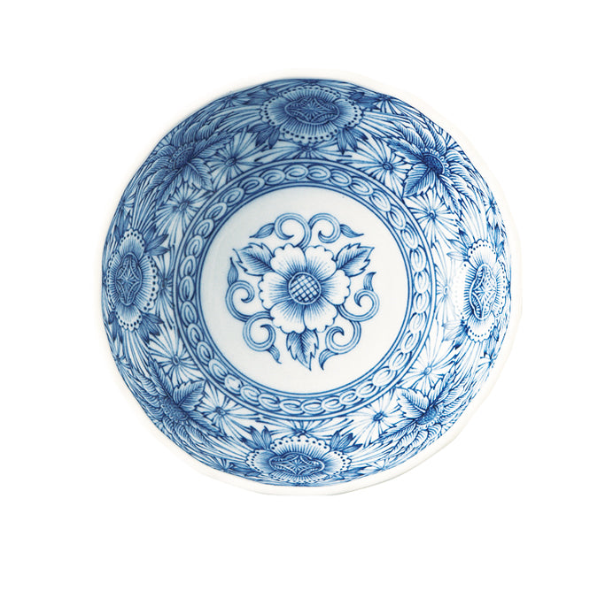 Multi-Purpose Bowl Set of 4 - Blue and White