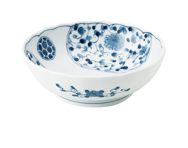 Multi-Purpose Bowl Set of 4 - Blue and White