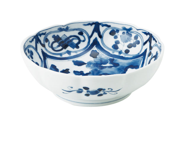 Multi-Purpose Bowl Set of 4 - Blue and White
