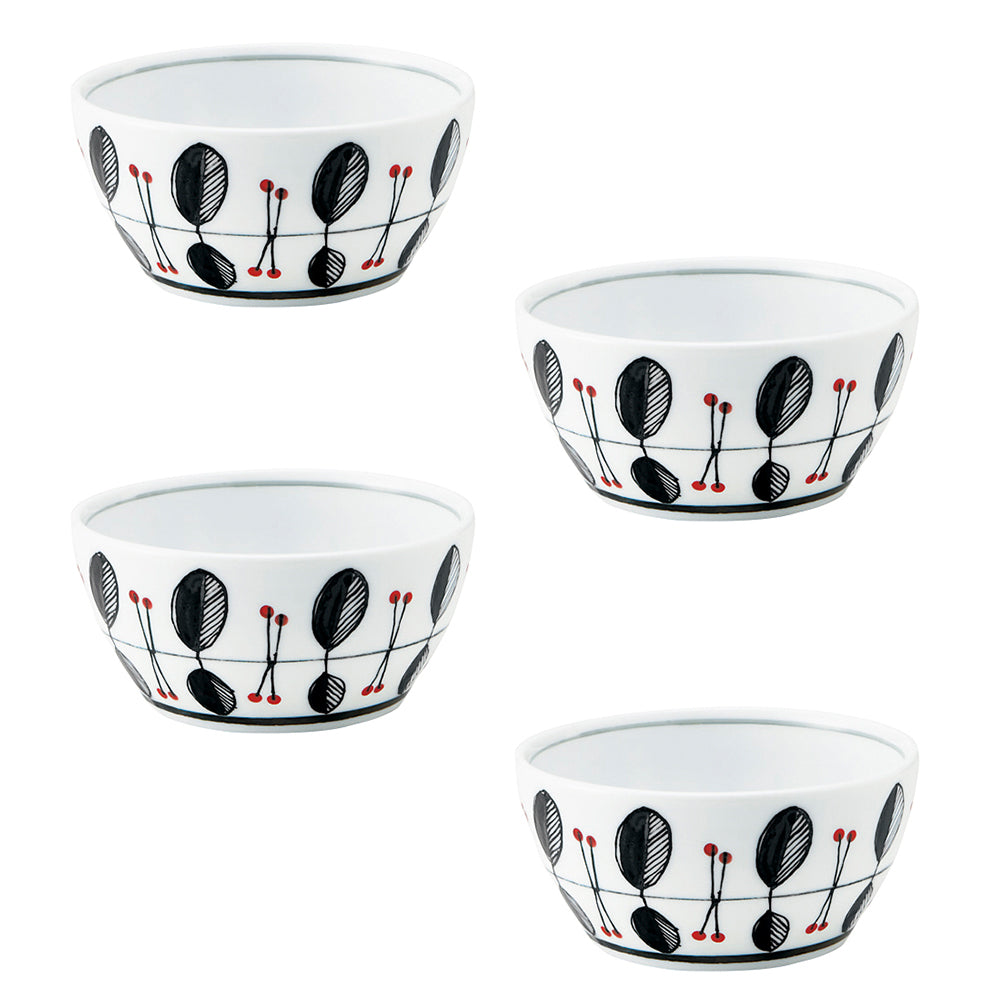 Multi-Purpose Bowls Set of 4 - Rasberry