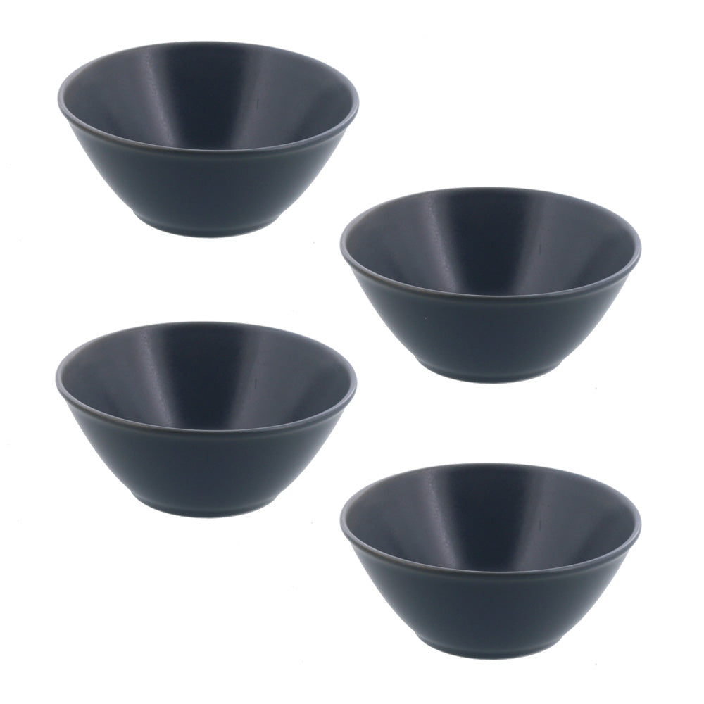 Lightweight 4.3" Kobachi Bowls Set of 4 - Gray