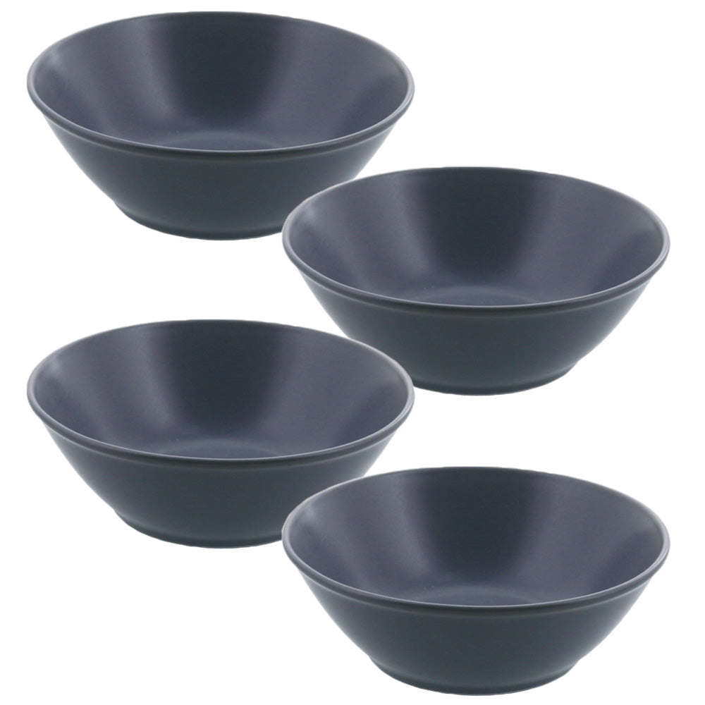 6.7" Lightweight Bowls Set of 4 - Gray