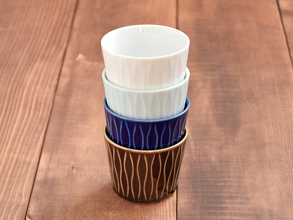 AYA Sobachoko 3.1" Multi-Purpose Cups Set of 4 - Brown
