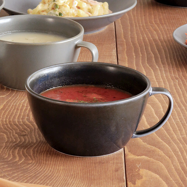 Hasense Soup Bowls for Kitchen, 40 Oz Cereal Bowl Set of 4, Navy