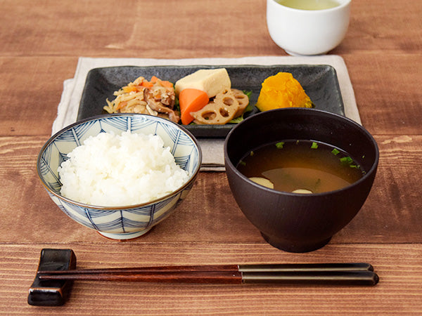 Aikosome 4.6" Traditional Porcelain Rice Bowls Set of 4 - Assorted Designs