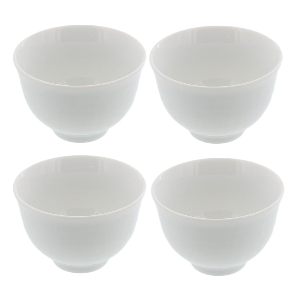STUDIO BASIC Original Japanese Teacups Set of 4 - White