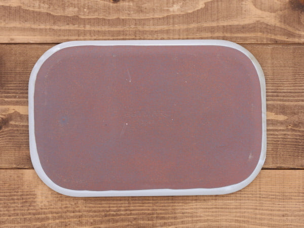 Estmarc 10.6" Square Trays/Plates Set of 2 - White