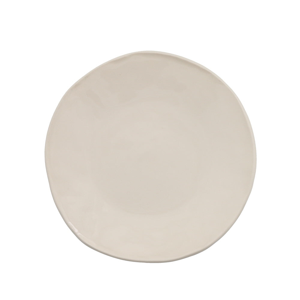 Estmarc Shabby Chic Medium Plates Set of 4  - Ivory
