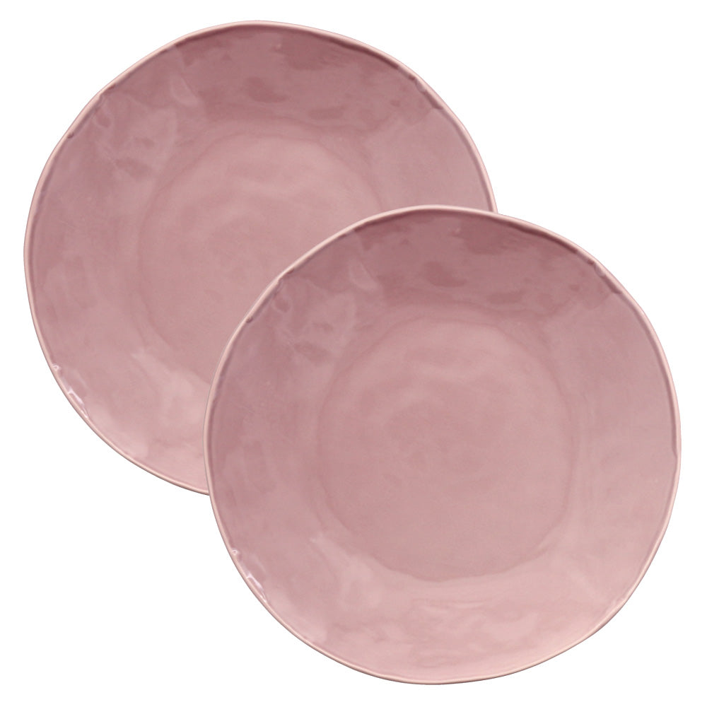 Estmarc Shabby Chic Large Plates Set of 2 - Purple