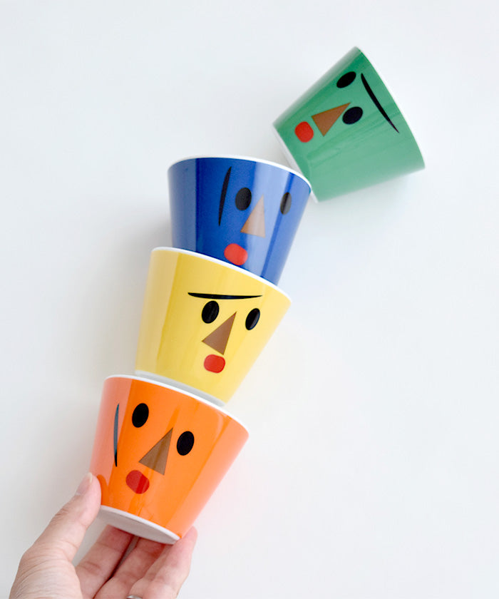 Estmarc Talk Assorted Color Cups for Kids Set of 4