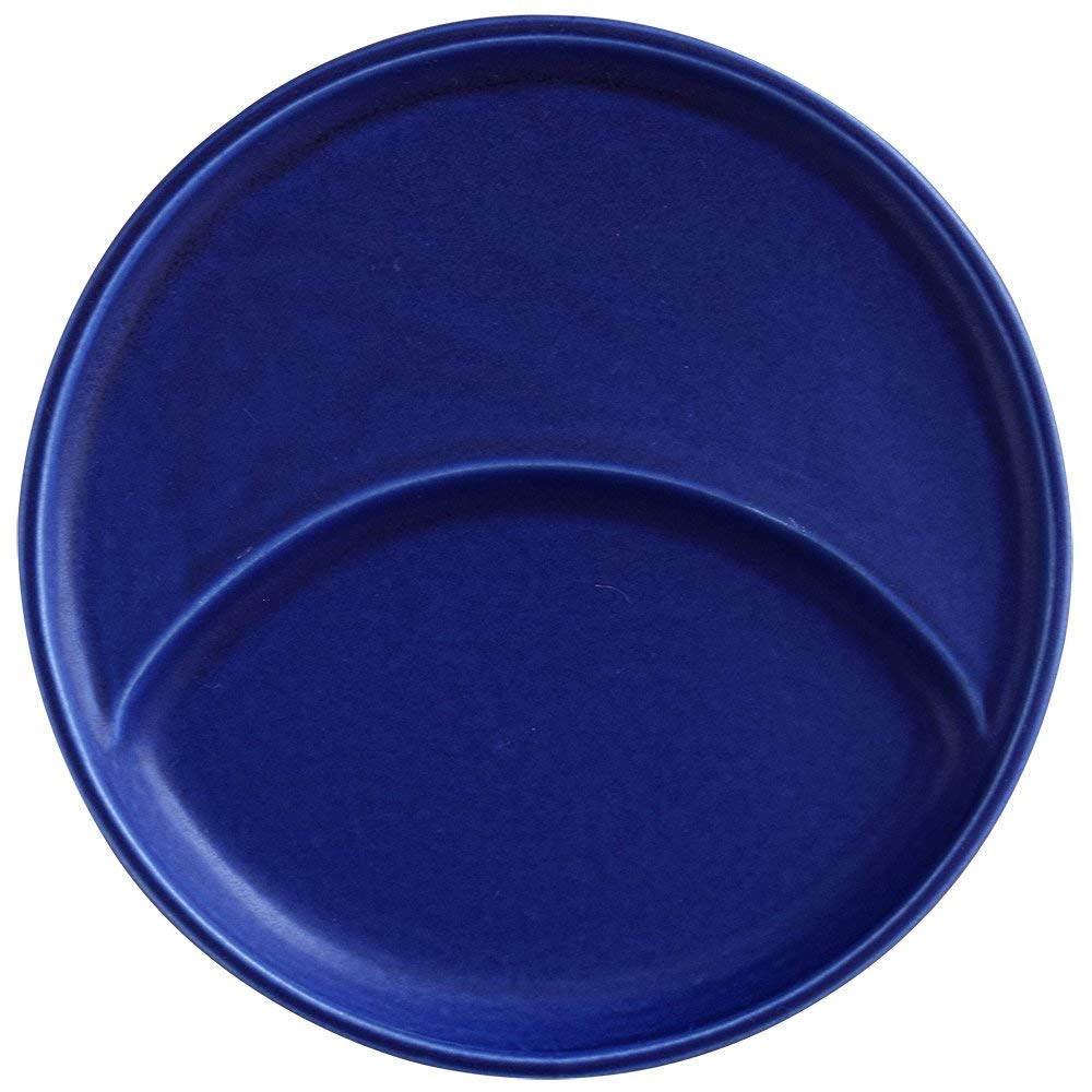 Estmarc Divided Moon Plate - Navy Blue
