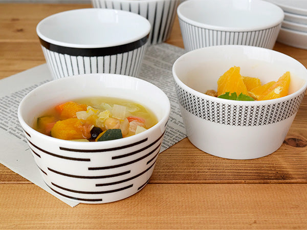 Estmarc Assorted Mini Salad Bowl Set of 6 - White