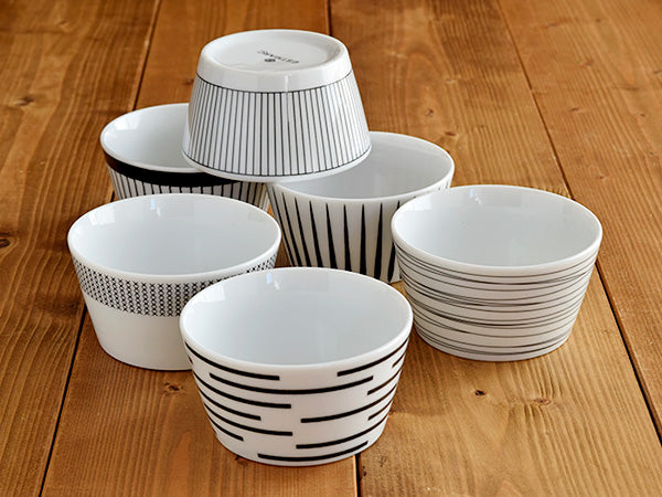 Estmarc Assorted Mini Salad Bowl Set of 6 - White
