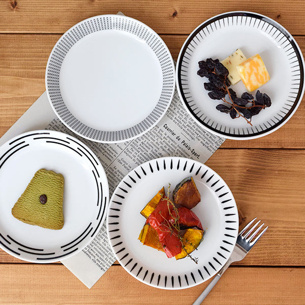 Estmarc Assorted Dessert Plates Set of 4 - White